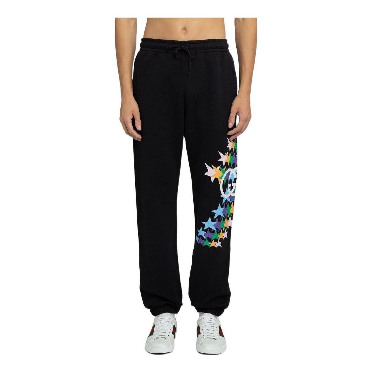 Gucci Off-White Graphic Print Lounge Pants 'Black' 663246-XJDOV-1082 sold by KicksCrew