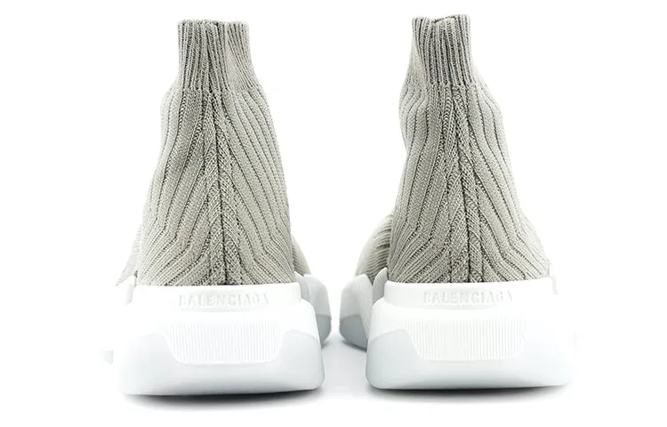 (WMNS) Balenciaga Speed 2.0 Trainers 'Rib-Knit Light Grey' 654045W2D811391 sold by KicksCrew product image thumbnail 5