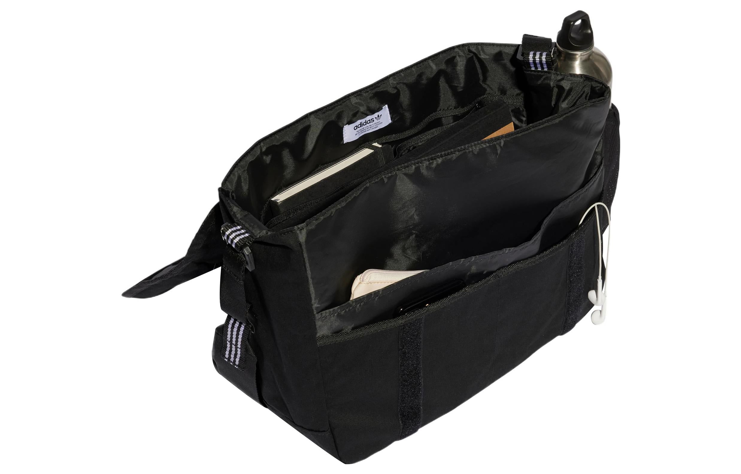 adidas RIFTA Messenger Bag 'Black' HY1004 sold by KicksCrew product image thumbnail 4