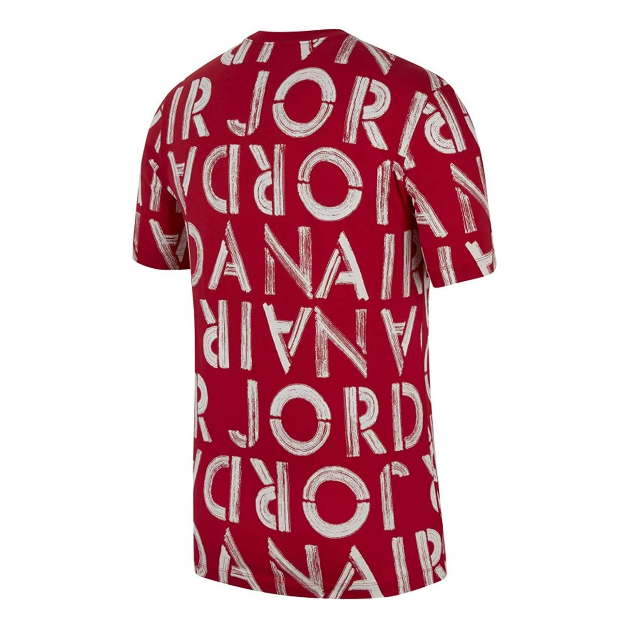 Air Jordan Printed Crew T-Shirt 'Red' CN3586-687 sold by KicksCrew product image thumbnail 3