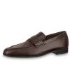 LOUIS VUITTON Glove Loafers 'Brown' 1AAR4S sold by KicksCrew
