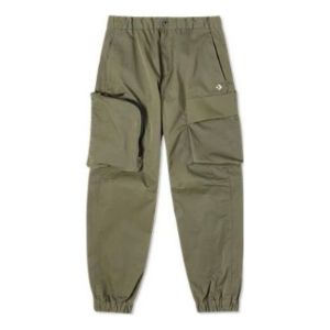 Converse Stretch Woven Pants 'Olive Green' 10024872-A03 sold by KicksCrew