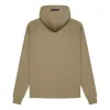 Fear of God Essentials Knit Hoodie 'Oak' FOG-SS22-055 sold by KicksCrew