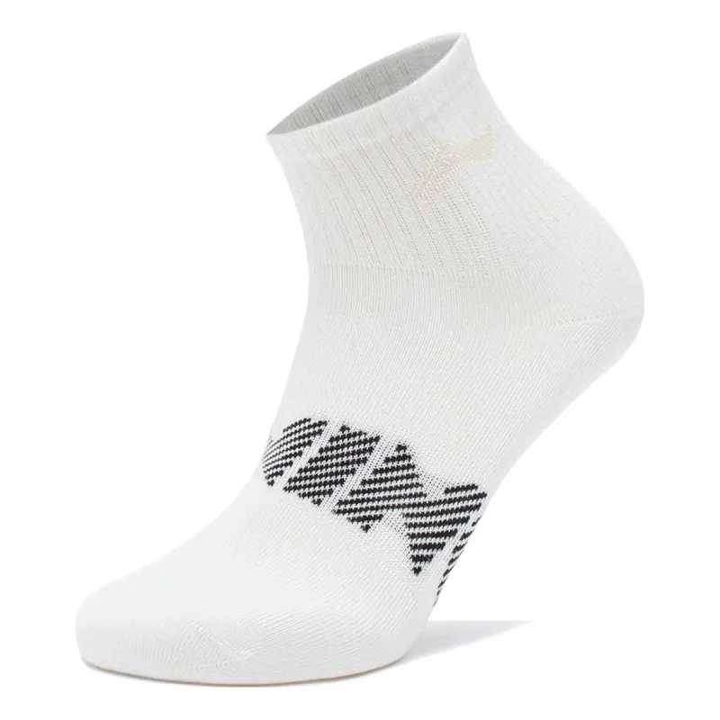 Li-Ning Logo Short Socks 'White' AWST111-1 sold by KicksCrew