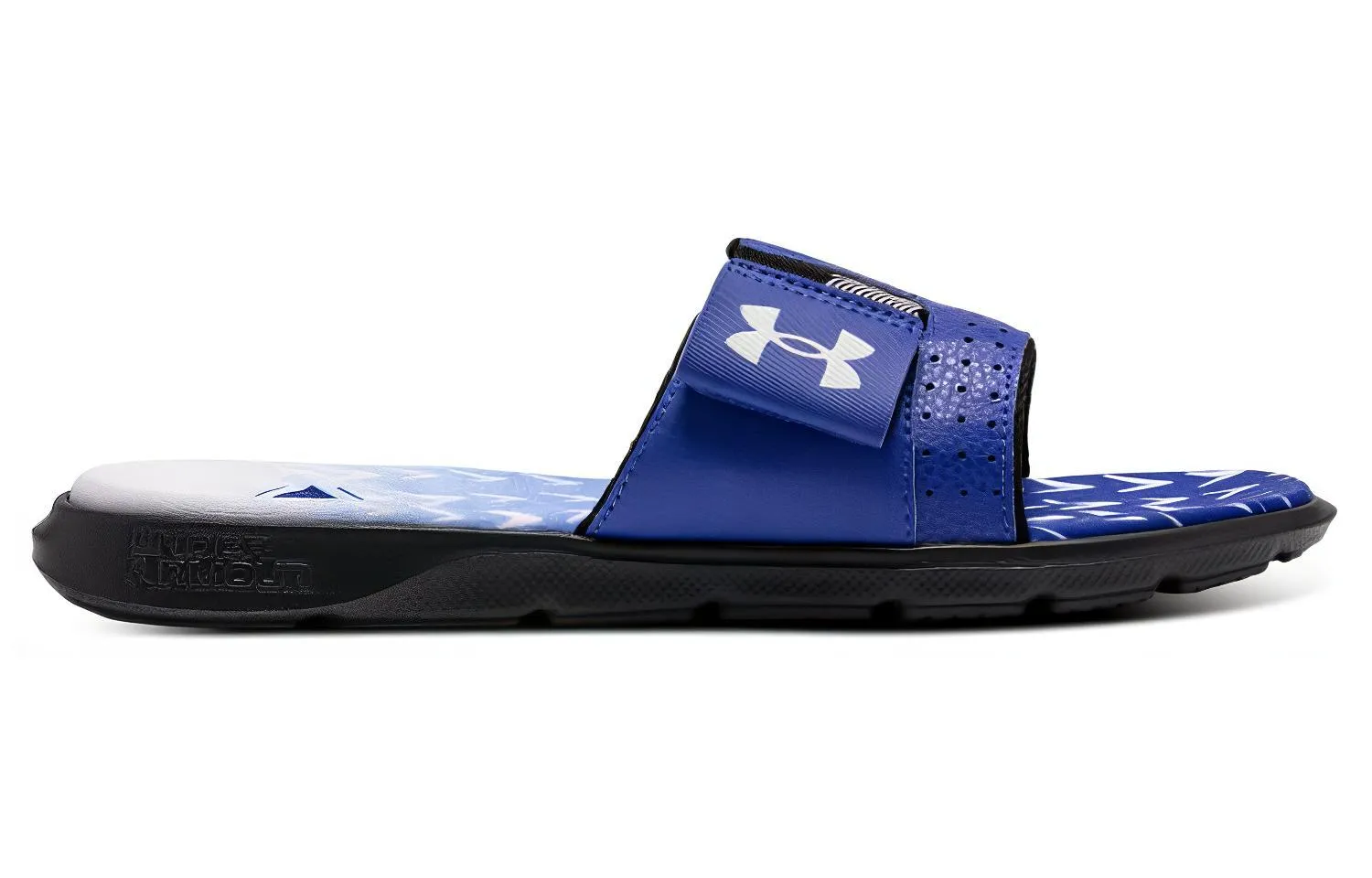 Under Armour Mercenary Slippers 'Blue Black' 3027252-400 sold by KicksCrew product image thumbnail 2