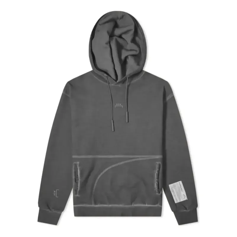 A-COLD-WALL* Classic Flat Overlock Hoodie 'Grey' ACWMF19HC01 sold by KicksCrew