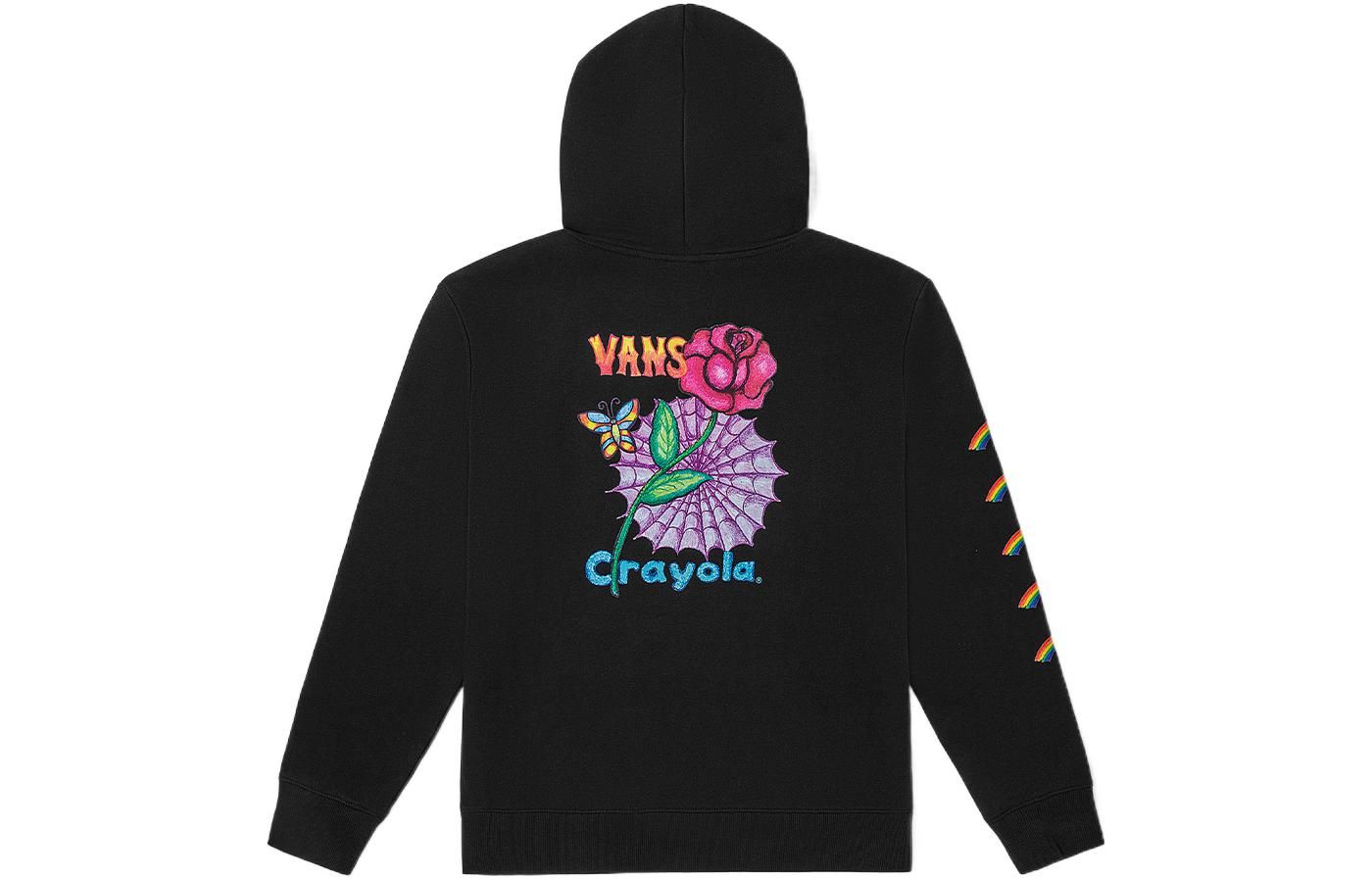 (WMNS) Vans x Crayola Hoodie 'Black' VN0A7RKLYUY sold by KicksCrew product image thumbnail 2