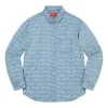 Supreme Arc Jacquard Denim Shirt 'Teal' SUP-SS22-809 sold by KicksCrew