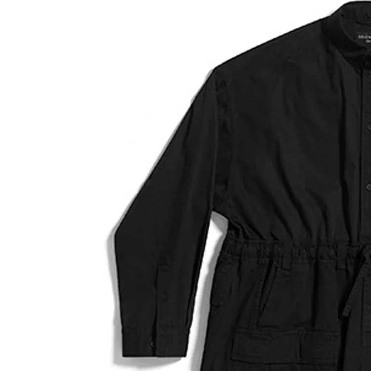(WMNS) Balenciaga 23SS Asymmetry Deconstructed Shirt 'Black' 720102TNP041000 sold by KicksCrew product image thumbnail 3