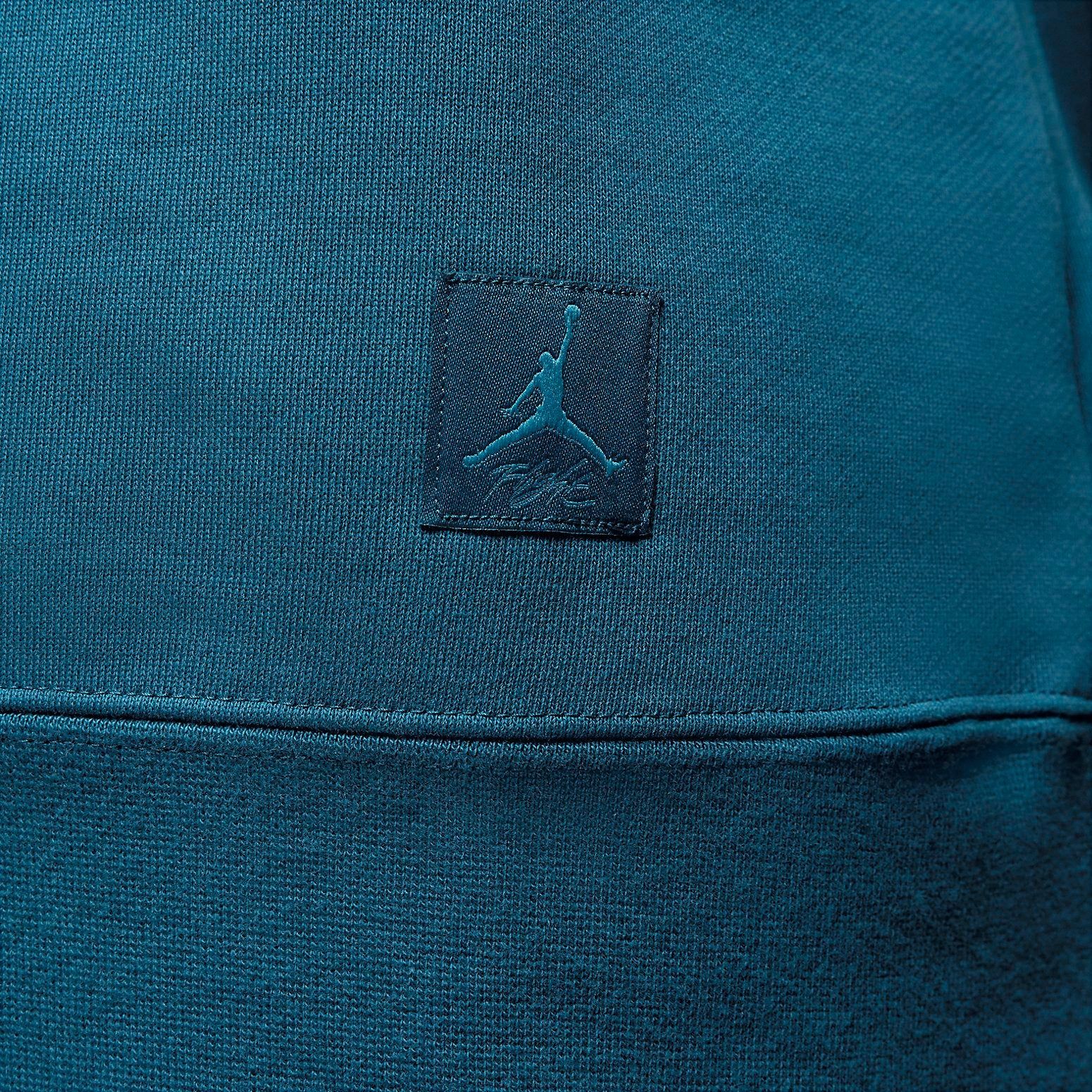 (WMNS) Air Jordan Flight Fleece Crewneck Sweatshirt 'Turquoise' FB5116-427 sold by KicksCrew product image thumbnail 2