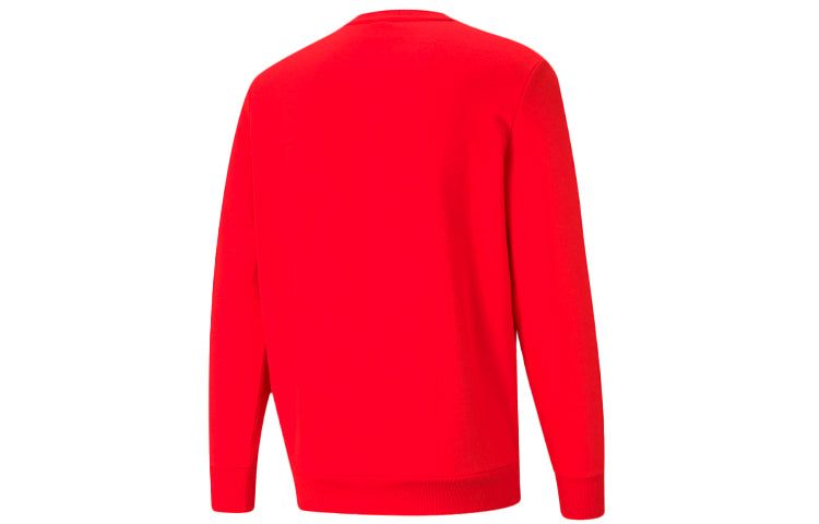 Puma Classics Logo Crew TR Sweater 'Red White' 531366-11 sold by KicksCrew product image thumbnail 2