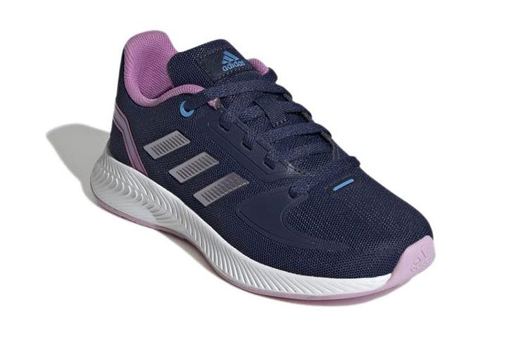 (GS) Adidas Runfalcon 2.0 'Dark Blue Pulse Lilac' HR1413 sold by KicksCrew product image thumbnail 3