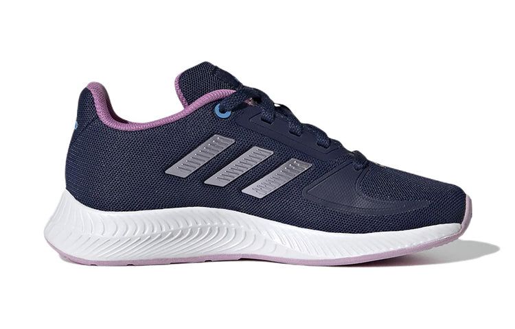 (GS) Adidas Runfalcon 2.0 'Dark Blue Pulse Lilac' HR1413 sold by KicksCrew product image thumbnail 2