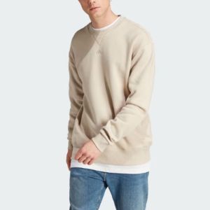 Adidas All Szn Fleece Sweatshirts 'Beige' IP8351 sold by KicksCrew