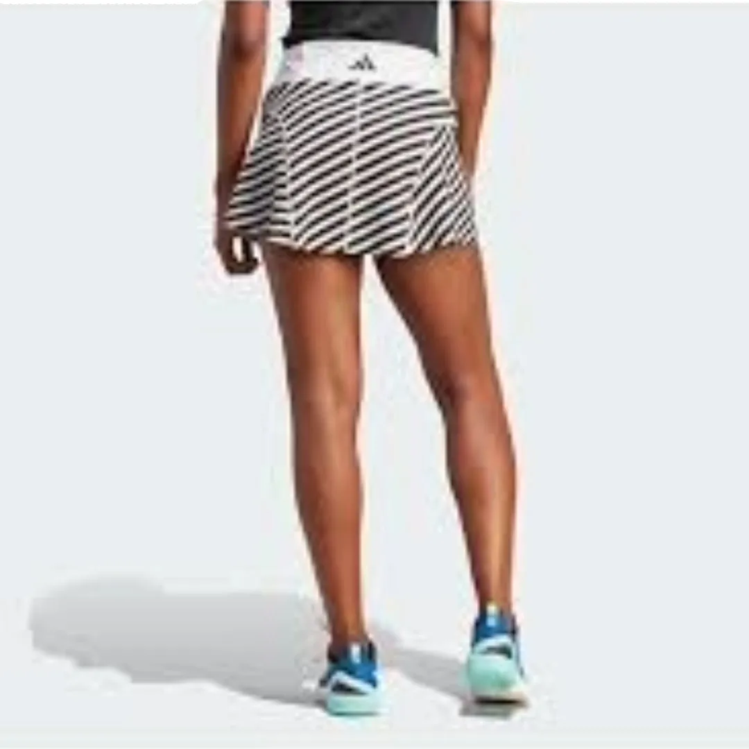 (WMNS) adidas Tennis Reversible AEROREADY Match Pro Skirt 'Black White' IL9595 sold by KicksCrew product image thumbnail 2