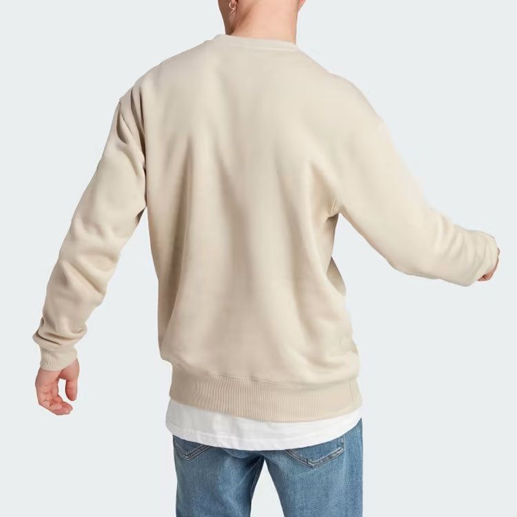 Adidas All Szn Fleece Sweatshirts 'Beige' IP8351 sold by KicksCrew product image thumbnail 3