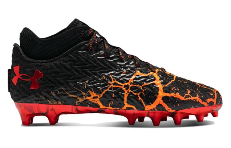 Under Armour UA Spotlight 4 MC Soccer Cleats 'All-America - Phoenix Fire' 3027297-001 sold by KicksCrew product image thumbnail 2