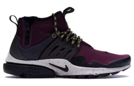 Nike Air Presto Mid Utility 'Bordeaux' 859524-600 sold by KicksCrew