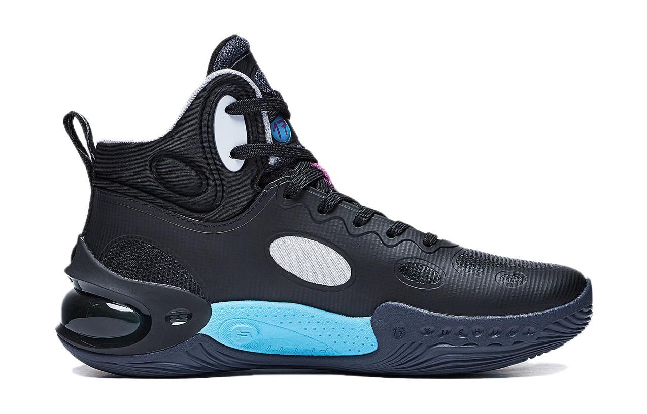(GS) Li-Ning Yushuai 17 High 'Black Blue Purple' YKBT068-5 sold by KicksCrew product image thumbnail 2