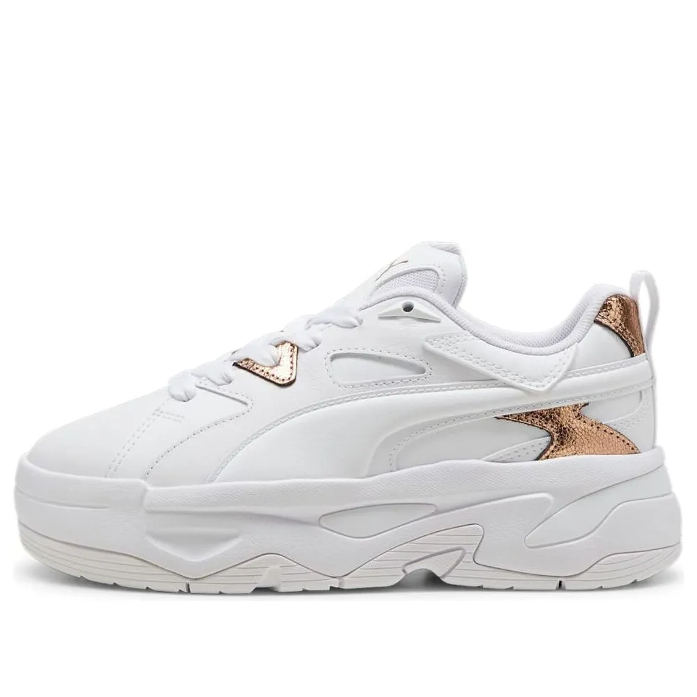 (WMNS) PUMA BLSTR Glam Sneakers 'White Copper' 396387-01 sold by KicksCrew