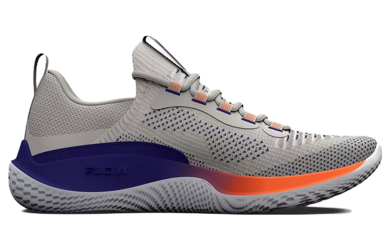 Under Armour Flow Dynamic 'Grey Blue Orange' 3026106-101 sold by KicksCrew product image thumbnail 2