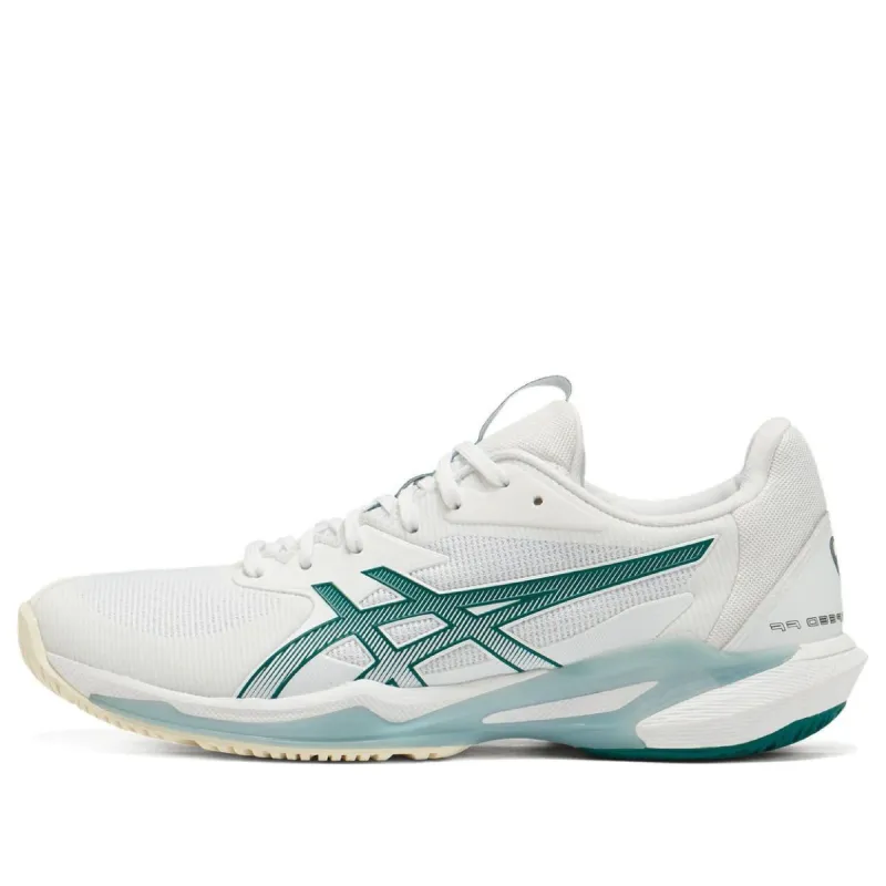 (WMNS) ASICS Solution Speed FF 3 'White Pitch Green' 1042A289-100 sold by KicksCrew