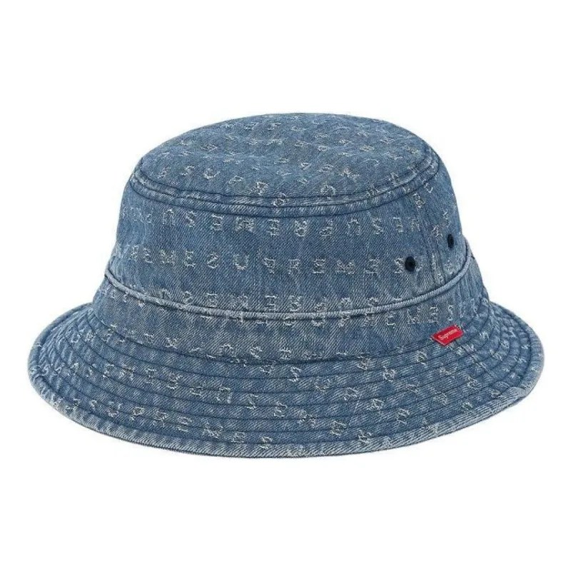 Supreme Jacquard Logos Denim Crusher 'Teal' SUP-SS20-713 sold by KicksCrew