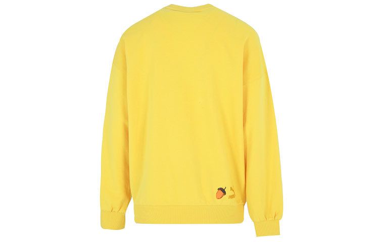 (WMNS) Puma FF Bubble Sleeve Crew Neck Sweatshirt 'Yellow' 538779-41 sold by KicksCrew product image thumbnail 2