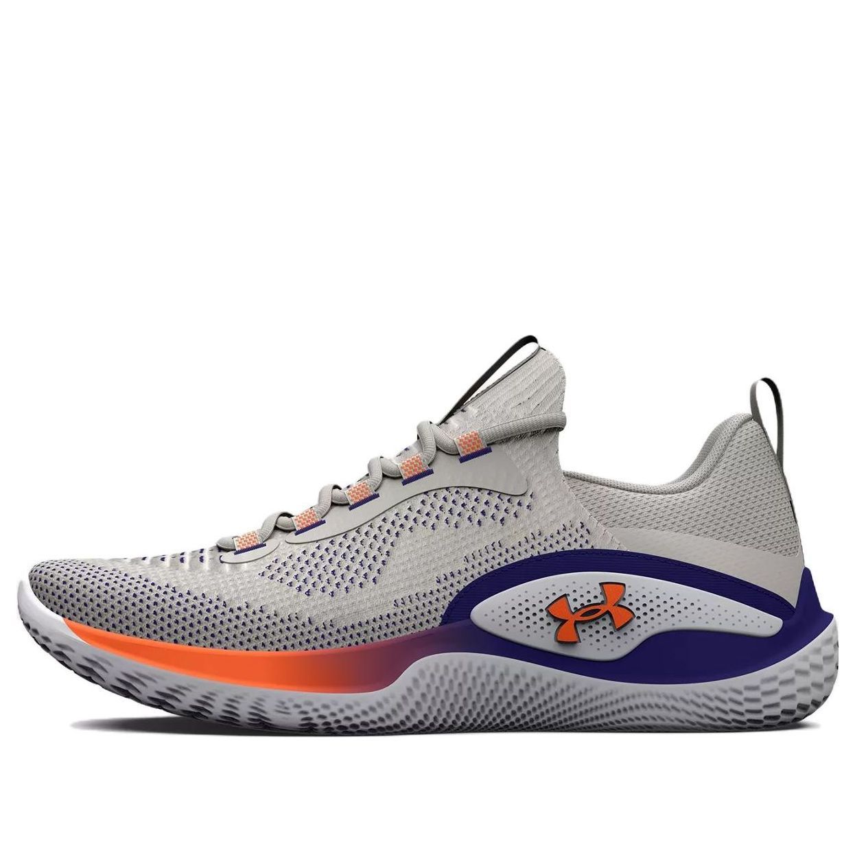 Under Armour Flow Dynamic 'Grey Blue Orange' 3026106-101 sold by KicksCrew