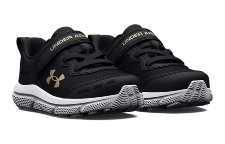 (TD) Under Armour Assert 10 AC 'Black Metallic Gold' 3026191-001 sold by KicksCrew product image thumbnail 4