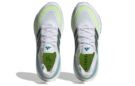 Adidas Ultraboost Light Running Shoes 'Cloud White Arctic Night Lucid Lemon' IE1768 sold by KicksCrew