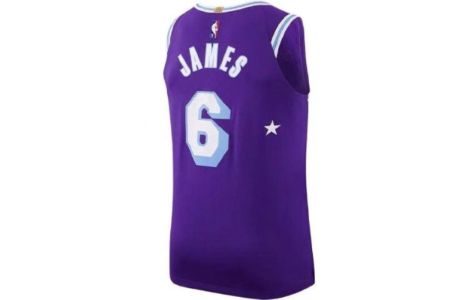 Nike x NBA LA Lakers Jerseys 'LeBron James 6' DB3635-506 sold by KicksCrew