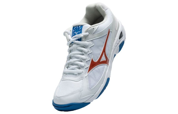 Mizuno Training Low 'White Blue Red' V1GA216125 sold by KicksCrew product image thumbnail 2