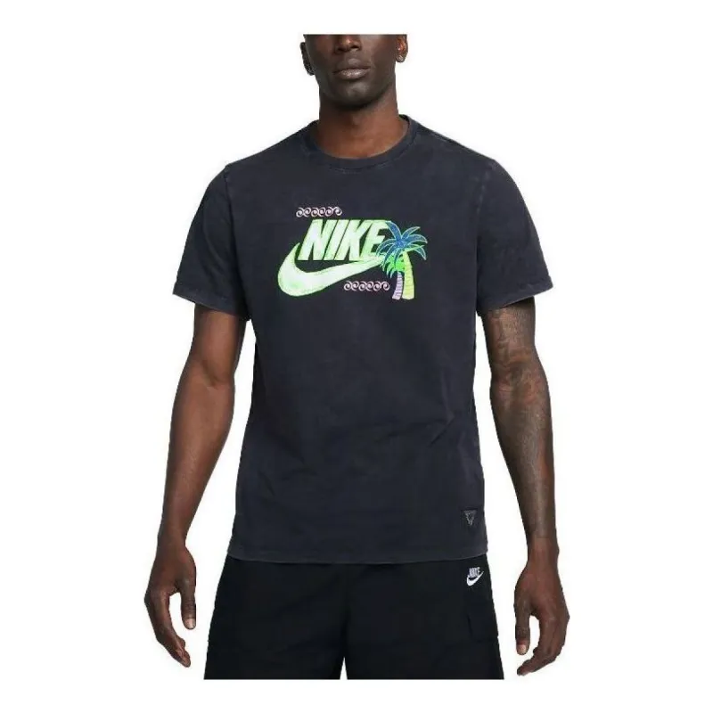 Nike Sportswear Beach Party T-shirt 'Black' FB9788-010 sold by KicksCrew