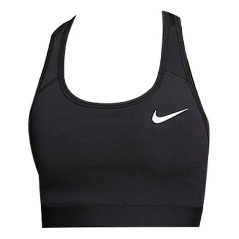 (WMNS) Nike Medium-Support Non-Padded Sports Bra 'Black' BV3900-010 sold by KicksCrew