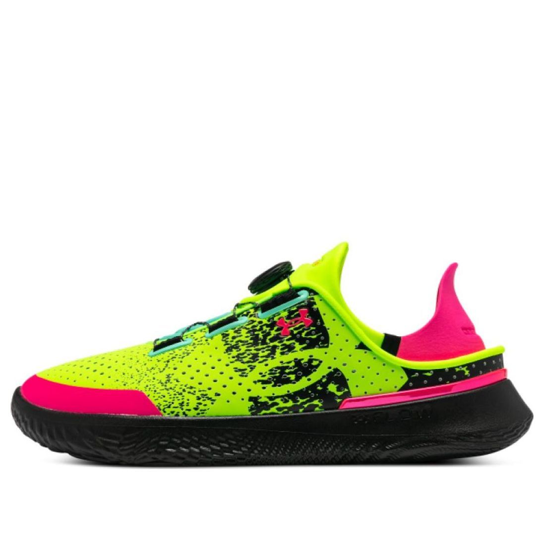 Under Armour Ua Flow Slipspeed 'Lime Surge Black' 3027057-300 sold by KicksCrew