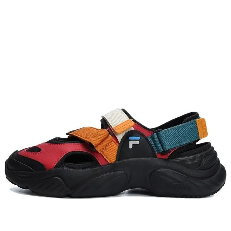 FILA FUSION Conch Sandals ''Black Multi T12M321401FAB sold by KicksCrew