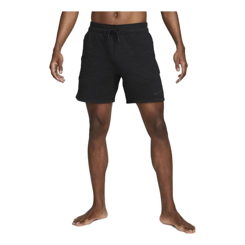 Nike Dri-Fit Textured Yoga Shorts 'Black' DX0927-010 sold by KicksCrew