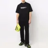 Balenciaga Slime Logo T-Shirt Medium-Fit 'Black' 612966TLVF11069 sold by KicksCrew