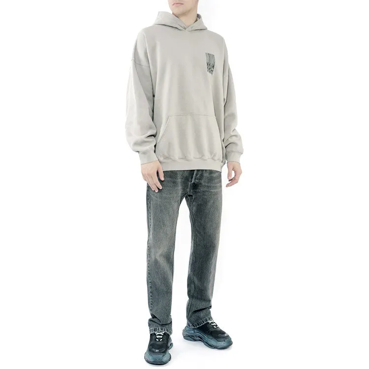 Balenciaga Barcode Cotton Hoodie 'Grey' 651799TKVE68174 sold by KicksCrew product image thumbnail 3