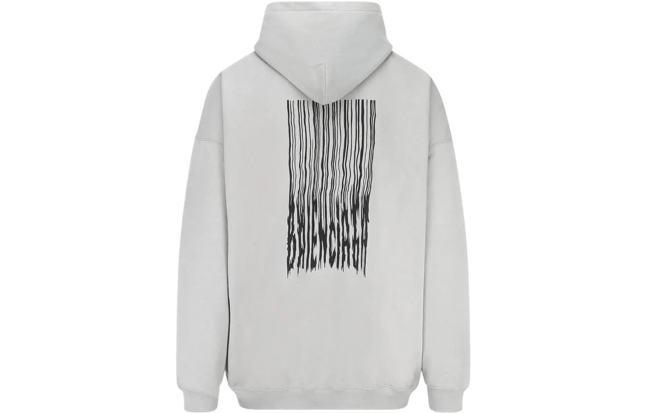 Balenciaga Barcode Cotton Hoodie 'Grey' 651799TKVE68174 sold by KicksCrew product image thumbnail 2