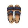 (WMNS) Crocs Brooklyn Woven Wedge Sandals 'Blue Brown' 209977-410 sold by KicksCrew
