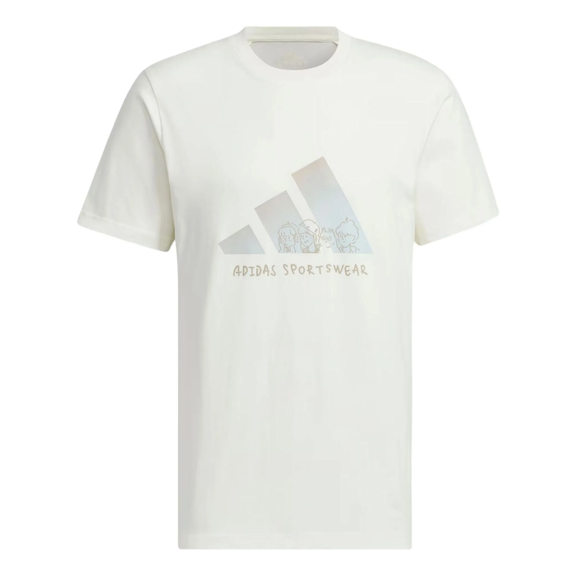 adidas Graphic T-Shirt 'White' JP4584 sold by KicksCrew