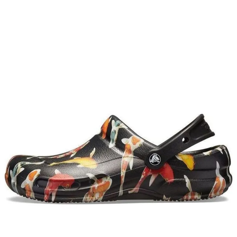 Crocs Bistro Graphic Clogs 'Black Multi' 204044-0S3 sold by KicksCrew