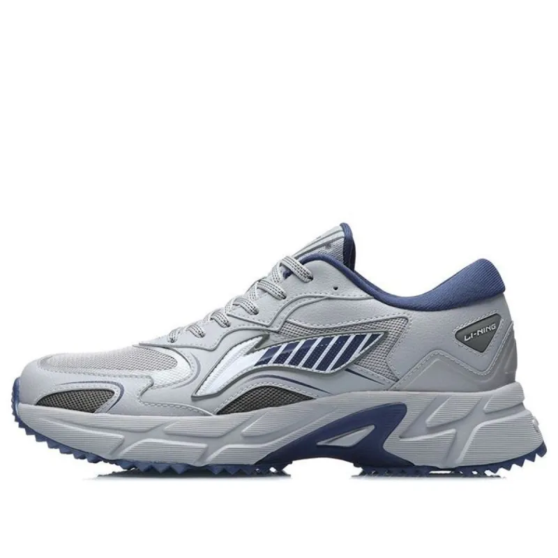 Li-Ning Stylish Running 'Grey Blue' ARLS025-2YC sold by KicksCrew