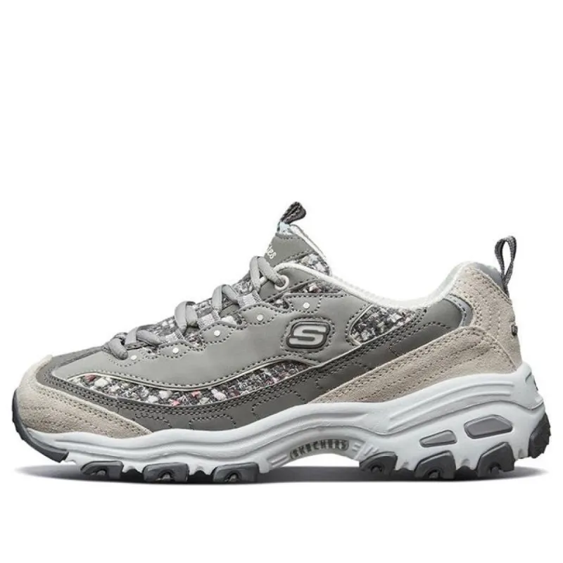 (WMNS) Skechers D'Lites 'Grey Beige' 9999196-CHAR sold by KicksCrew