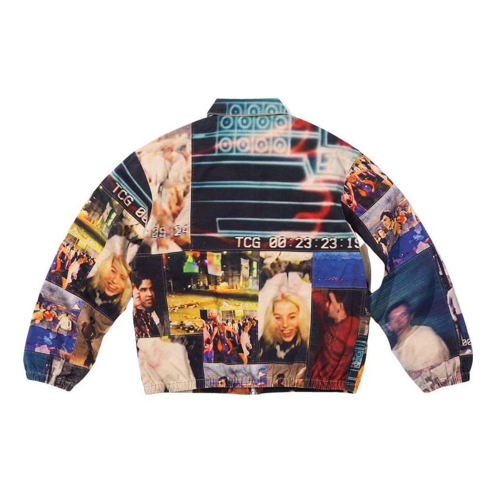 Supreme x Mark Leckey Hardcore Patchwork Harrington Jacket 'Multi-Color' SUP-FW23-086 sold by KicksCrew product image thumbnail 2