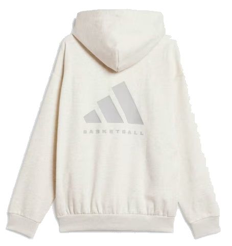 adidas Basketball Hoodie 'White' IX1962 sold by KicksCrew product image thumbnail 2