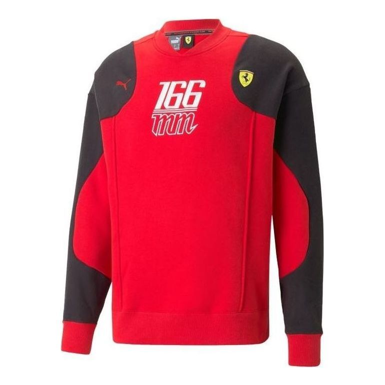 Puma Scuderia Ferrari Statement Crew Neck Sweatshirt 'Red' 538108-02 sold by KicksCrew