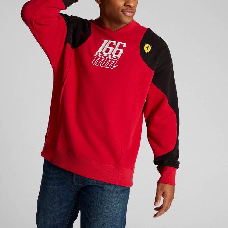 Puma Scuderia Ferrari Statement Crew Neck Sweatshirt 'Red' 538108-02 sold by KicksCrew product image thumbnail 5